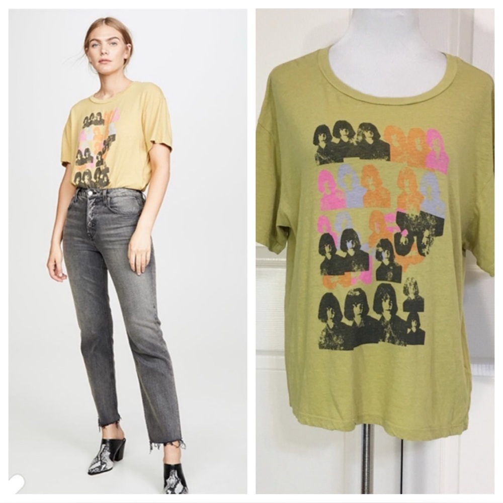 NWT! Current/Elliott The Clary Tee Mod Girl